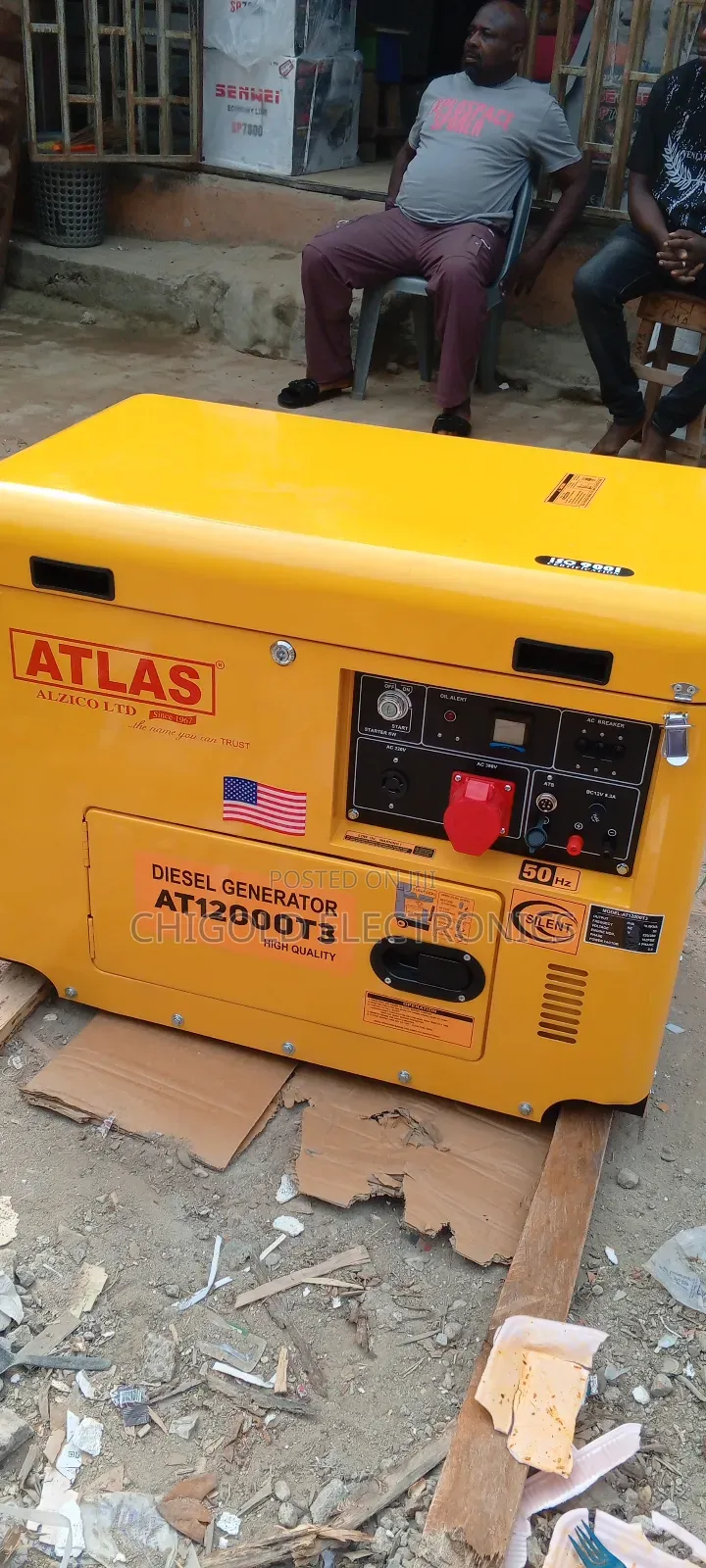 Original Atlas Basil Generator 3 Face 10kva 100% Copper Coin