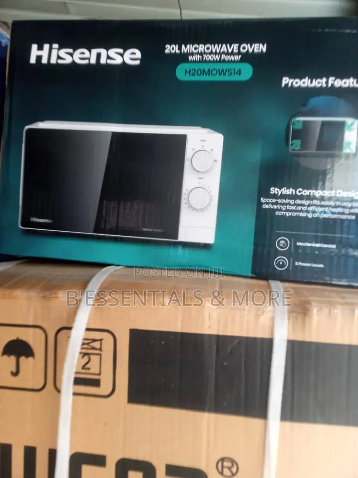 Hisense 20 Litres Manual Microwave Oven