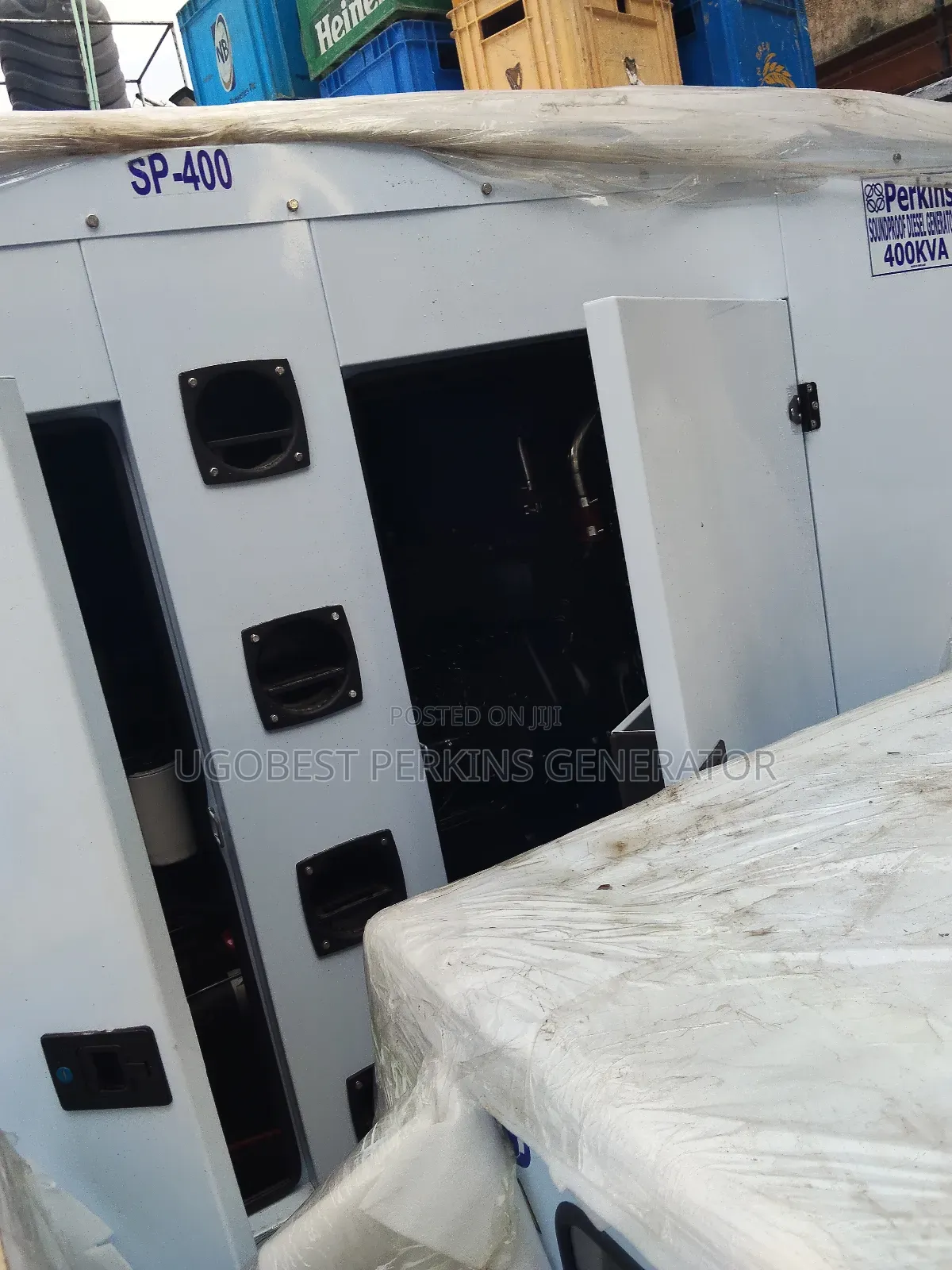 400kva Perkins Soundproof Generator Available Now