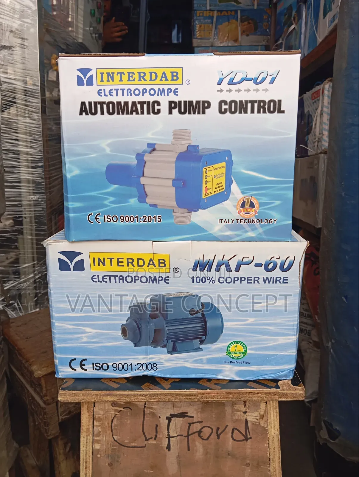 0.5 Pump And Automatic Pressure Control Interdab Products