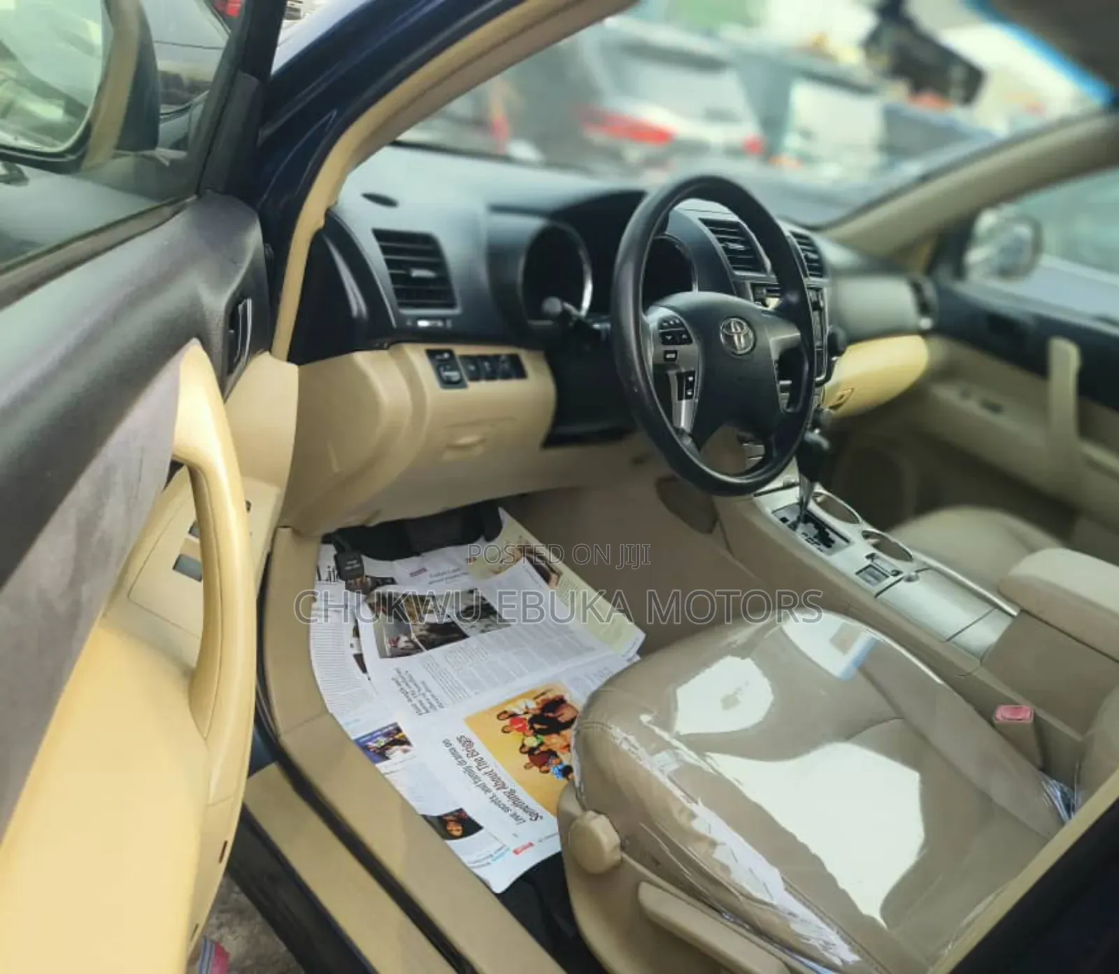 Toyota Highlander Limited 3.5L 2WD 2013 Blue