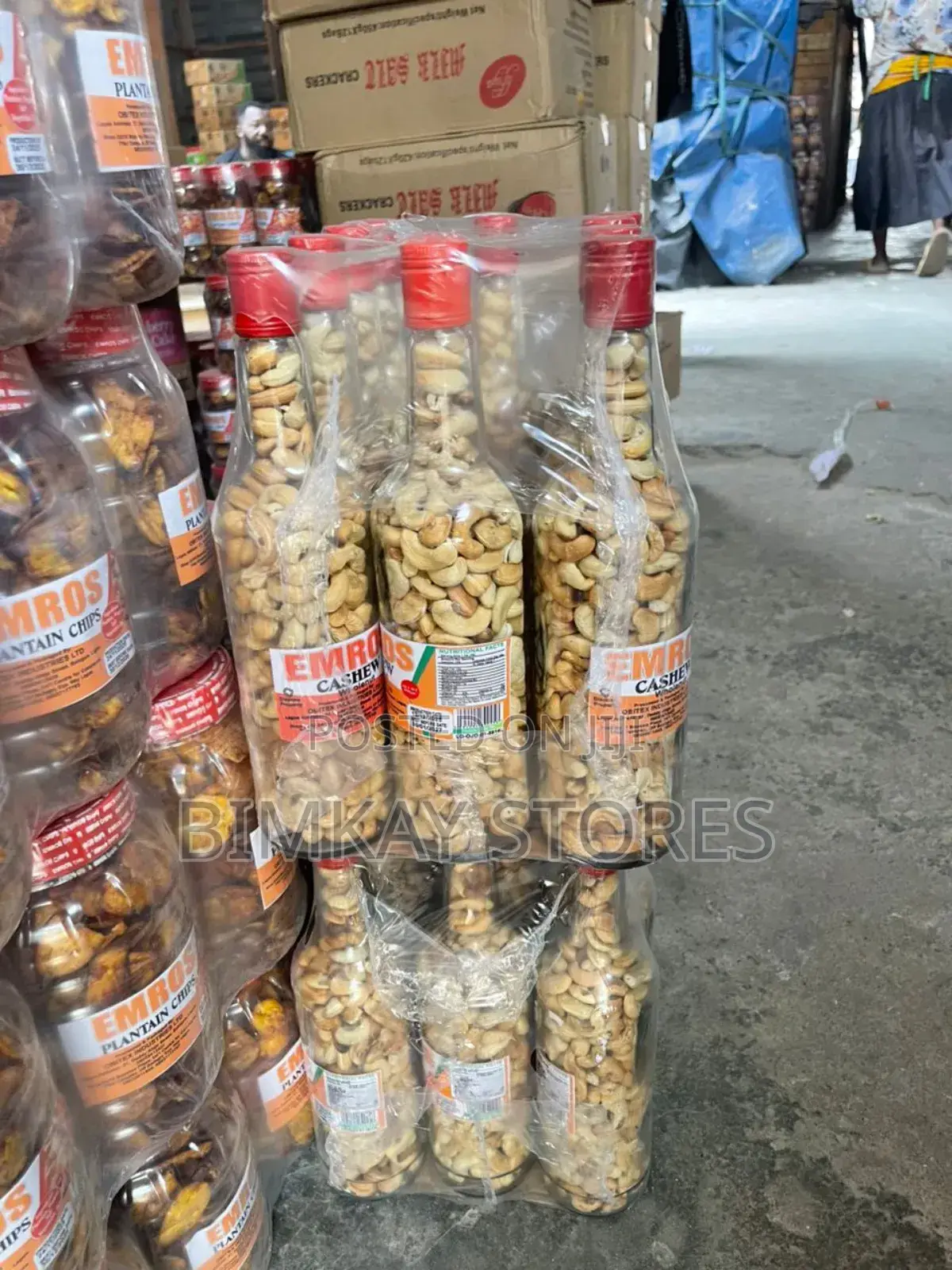 Bottle Cashew Nut Snacks