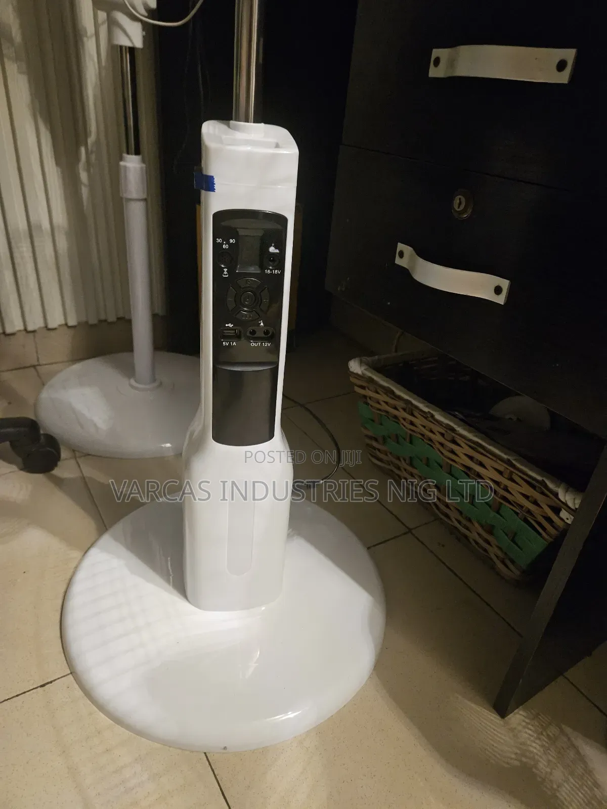 18inch Solar Rechargeable Fan