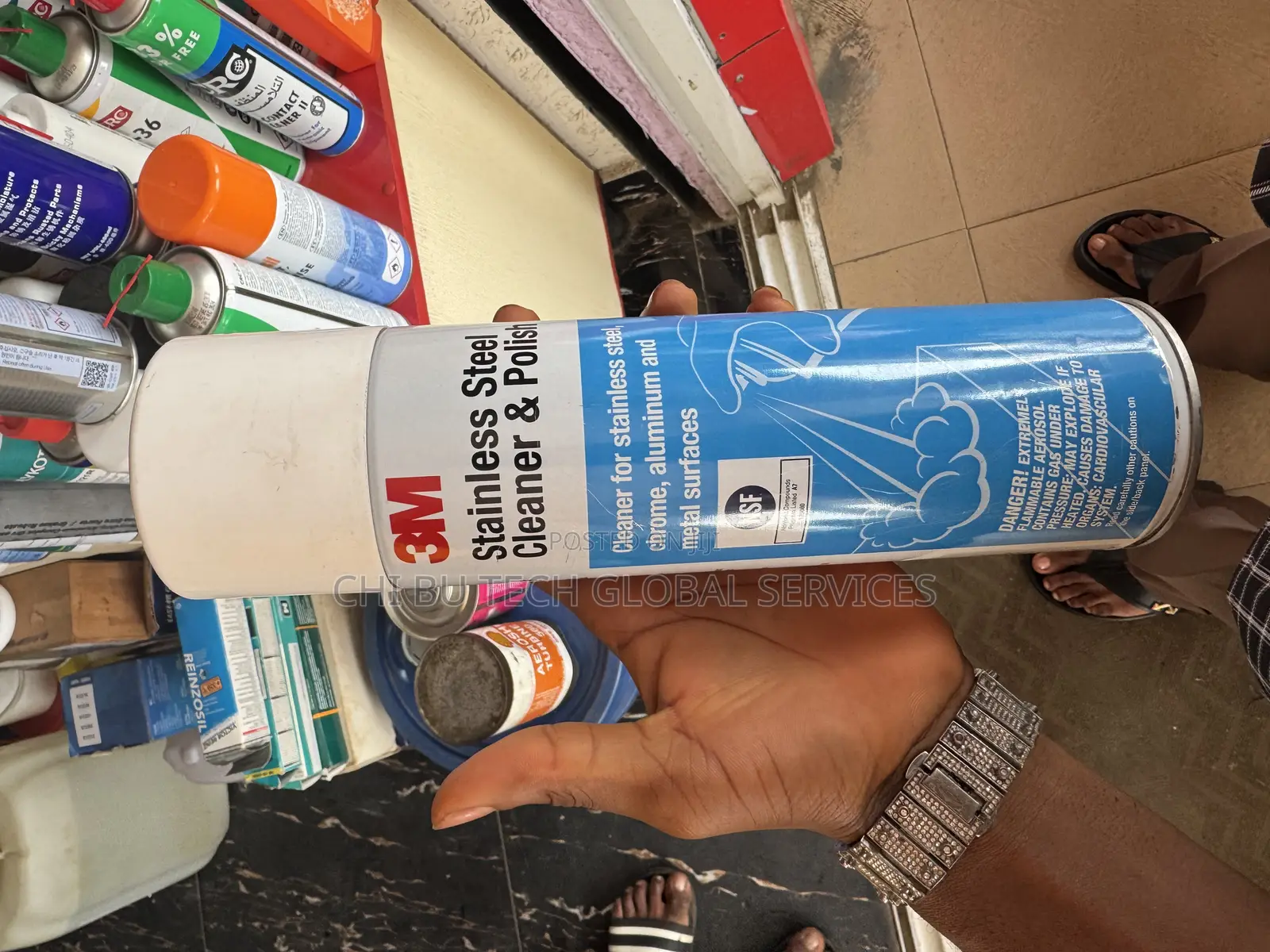 3m Stainless Steel Cleaner Polish.