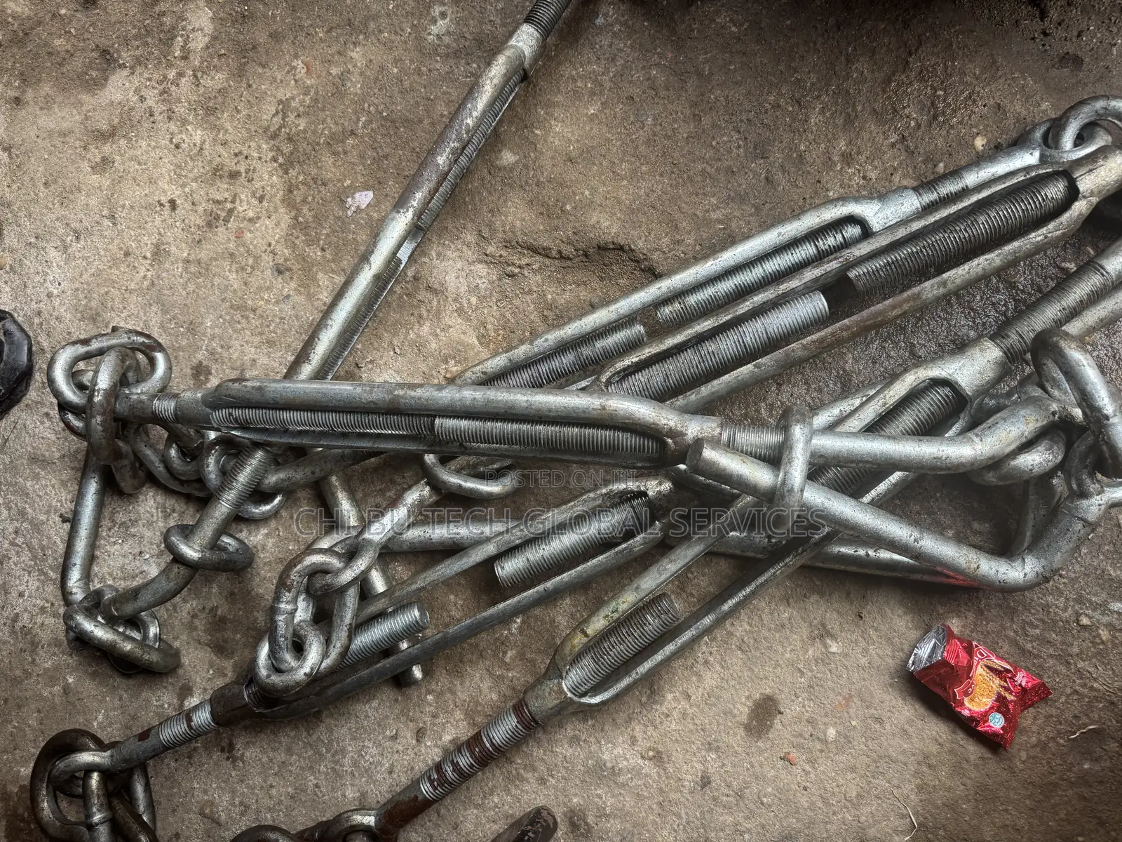 Anchor Bolts, and Turnbuckles