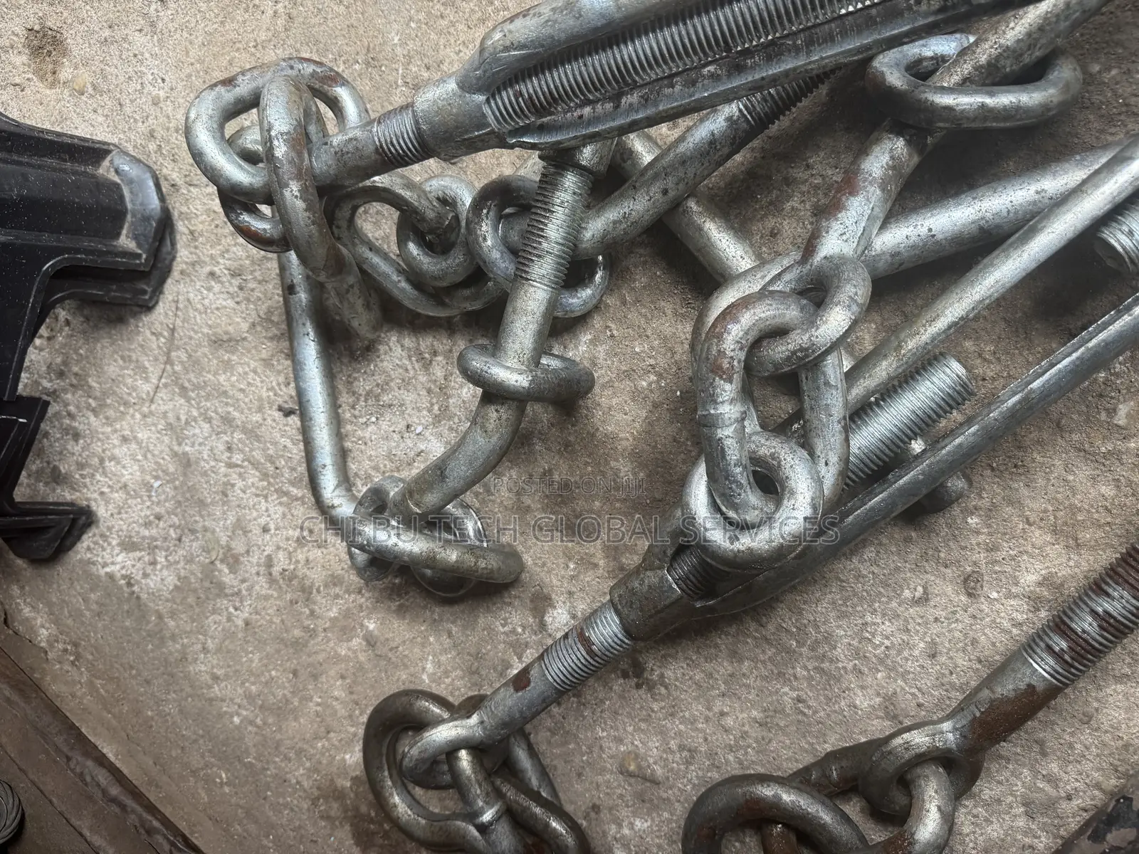 Anchor Bolts, and Turnbuckles