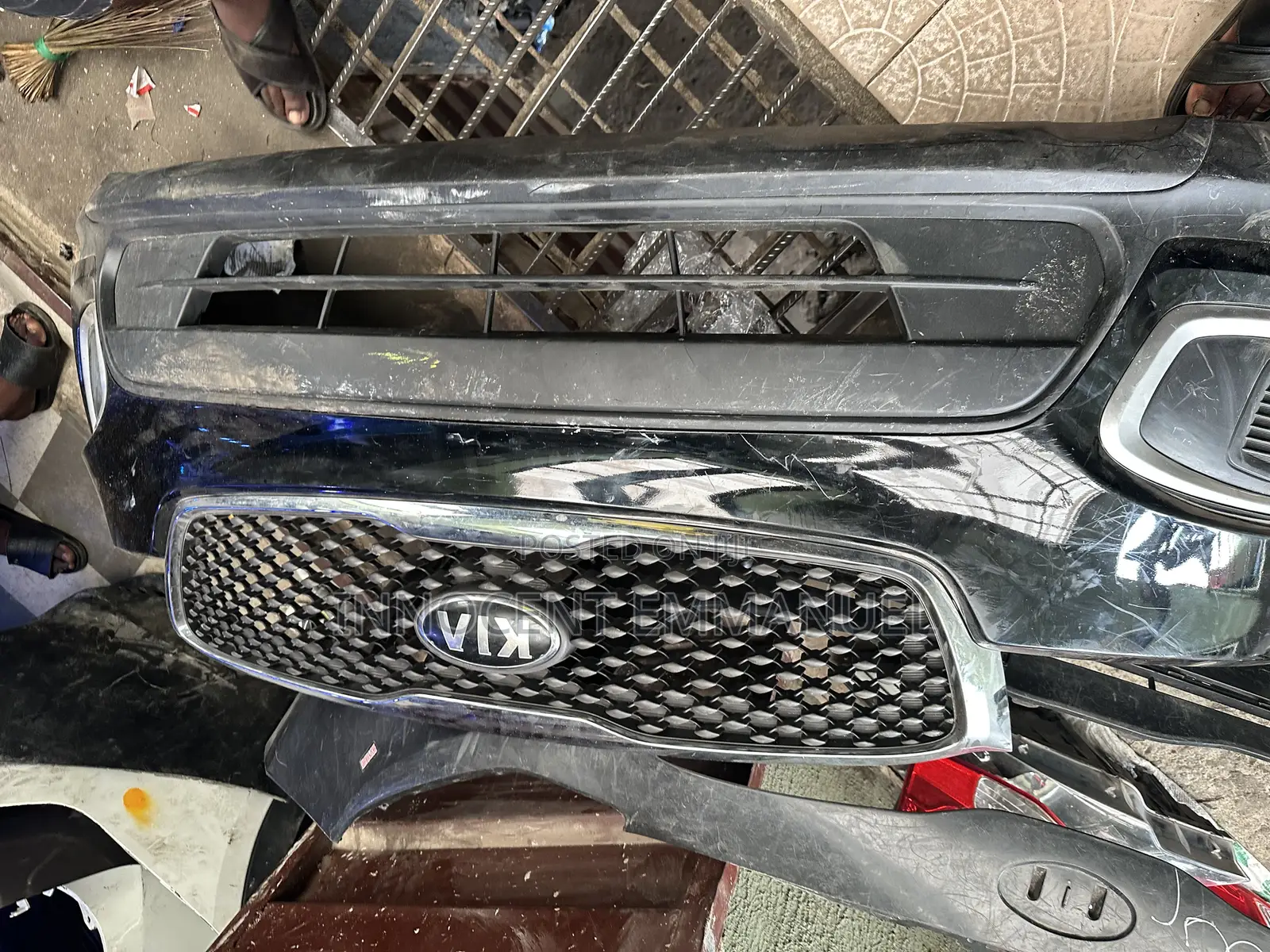 Complete Front Bumper Kia Sorento 2015 Model