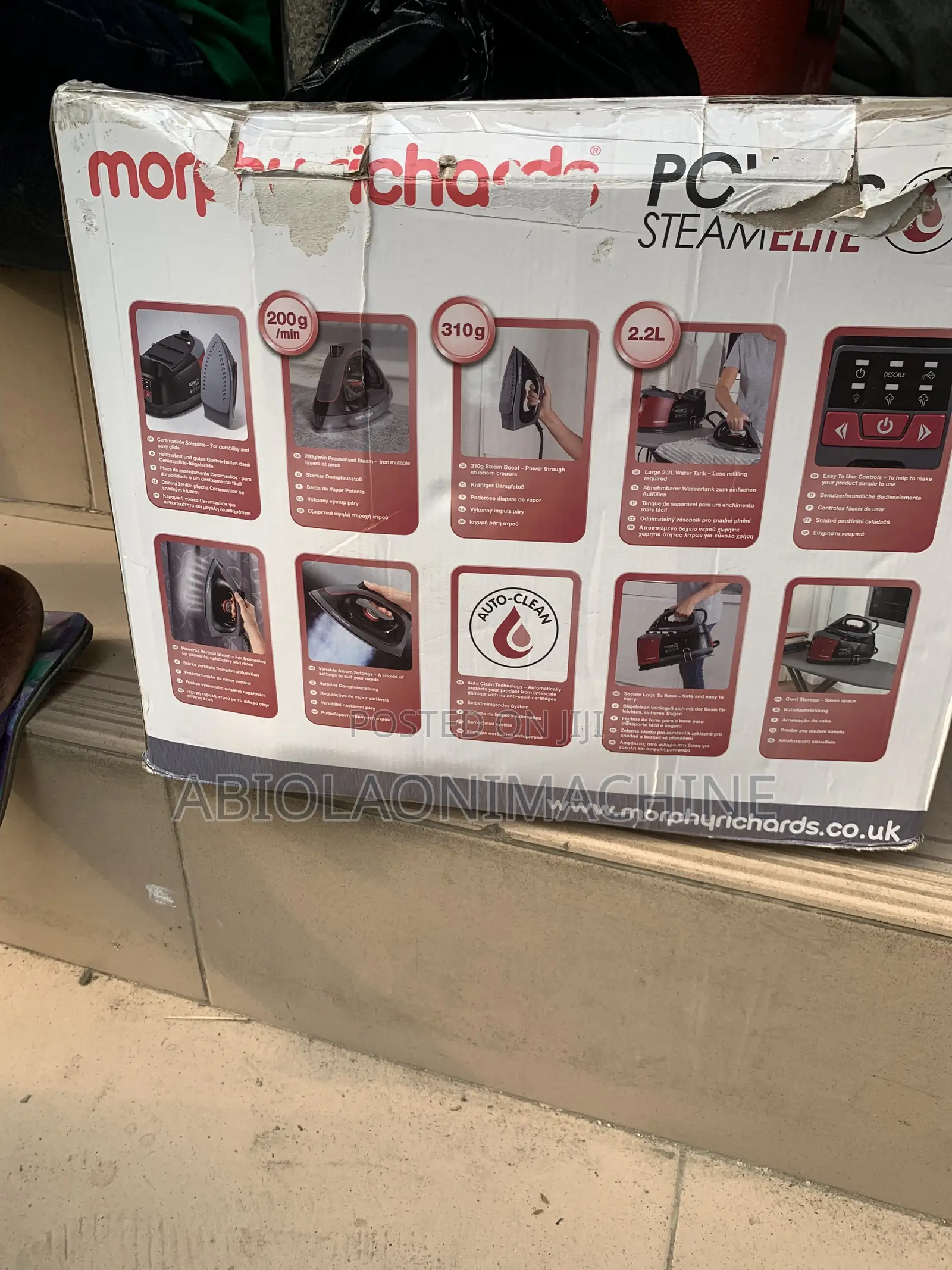 Morphy Richards Power Steam Elite Steam Generator Iron