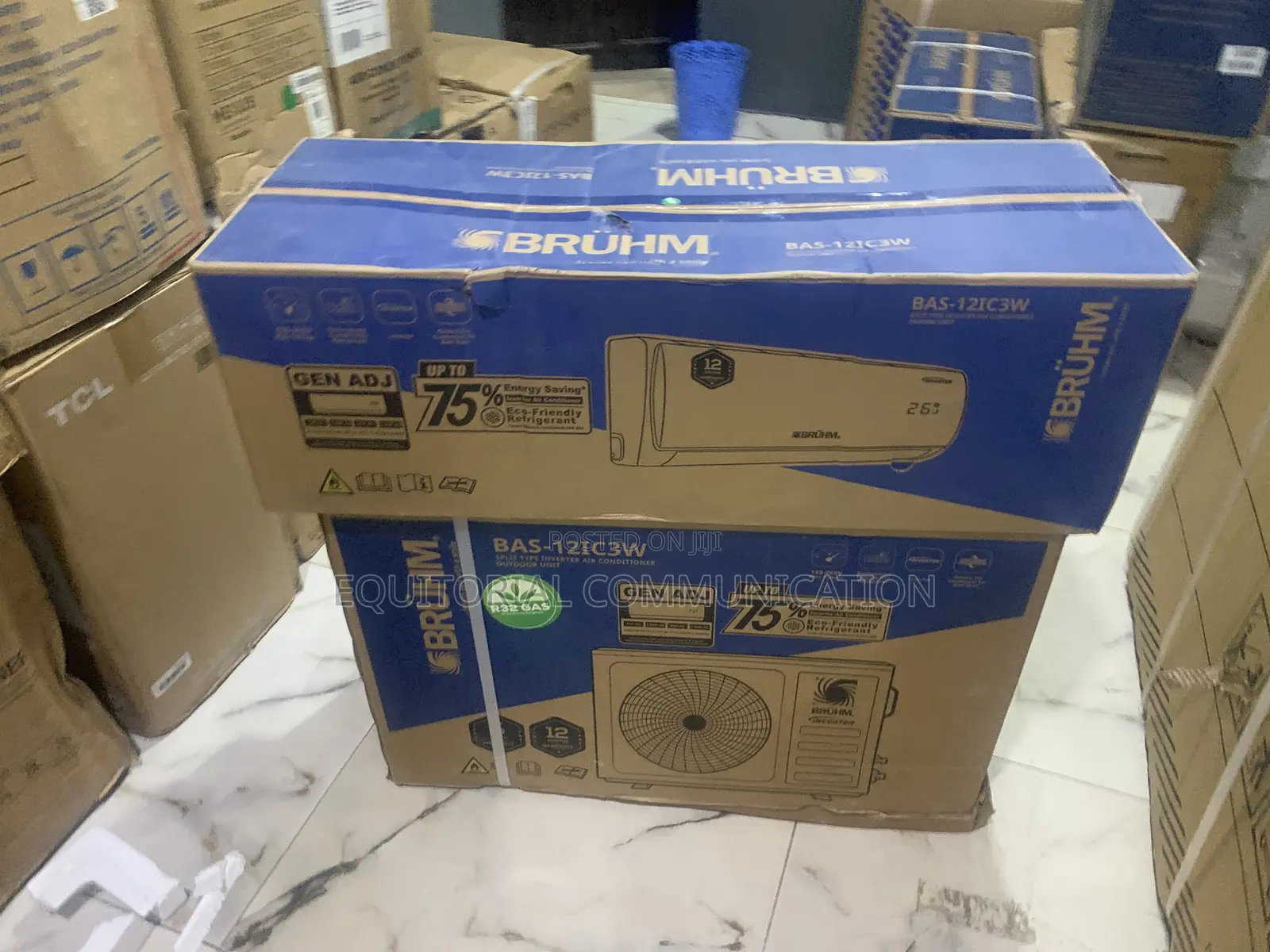 Bruhm Inverter Ac 1.5hp Bas-121-C3w Split Unit