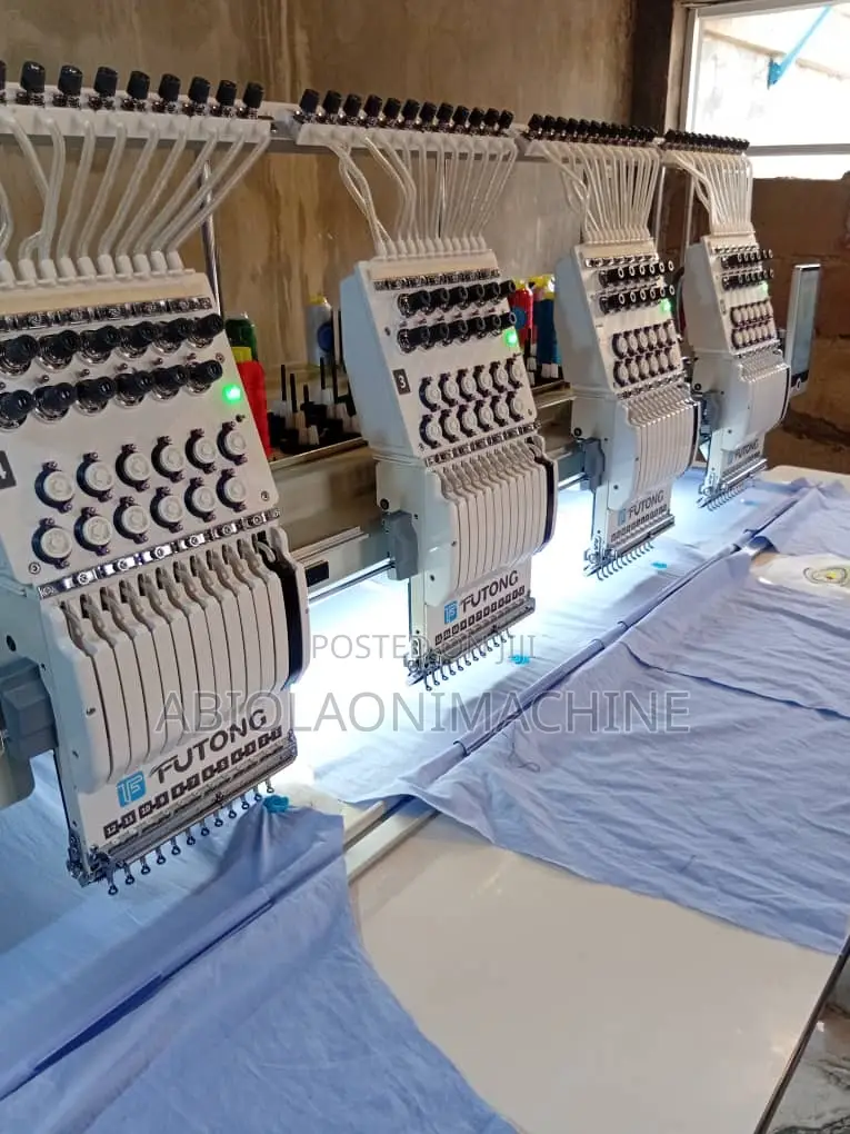 Futong Four Head Computerized Monogram Embroidery Machine 400x400mm