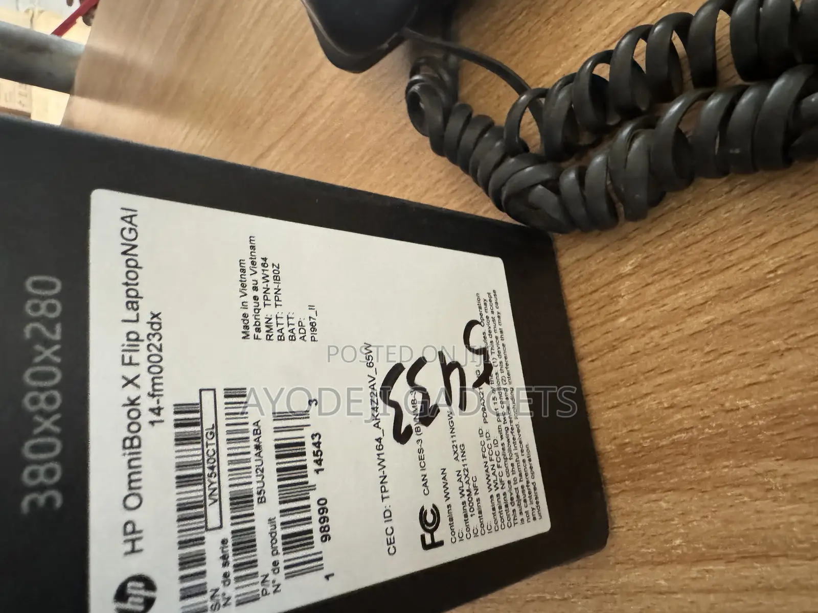 New Laptop HP OmniBook X Flip 14" 16GB Intel HDD+SSD 1T