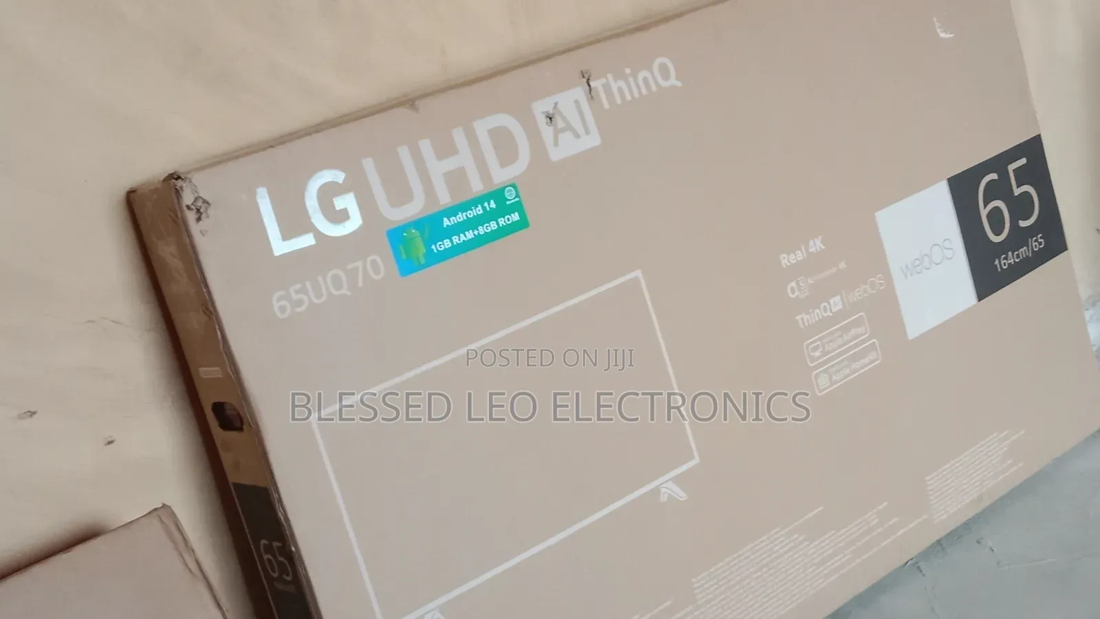 65 Inches Smart Cloud Tv With Voice Activation