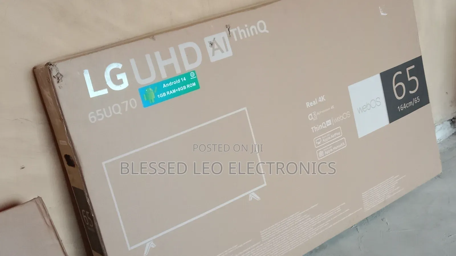 65 Inches Smart Cloud Tv With Voice Activation