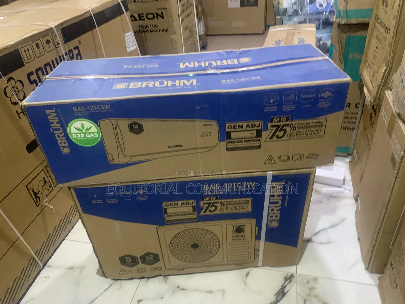 Bruhm 1.5hp Inverter Ac With Turbo Mode