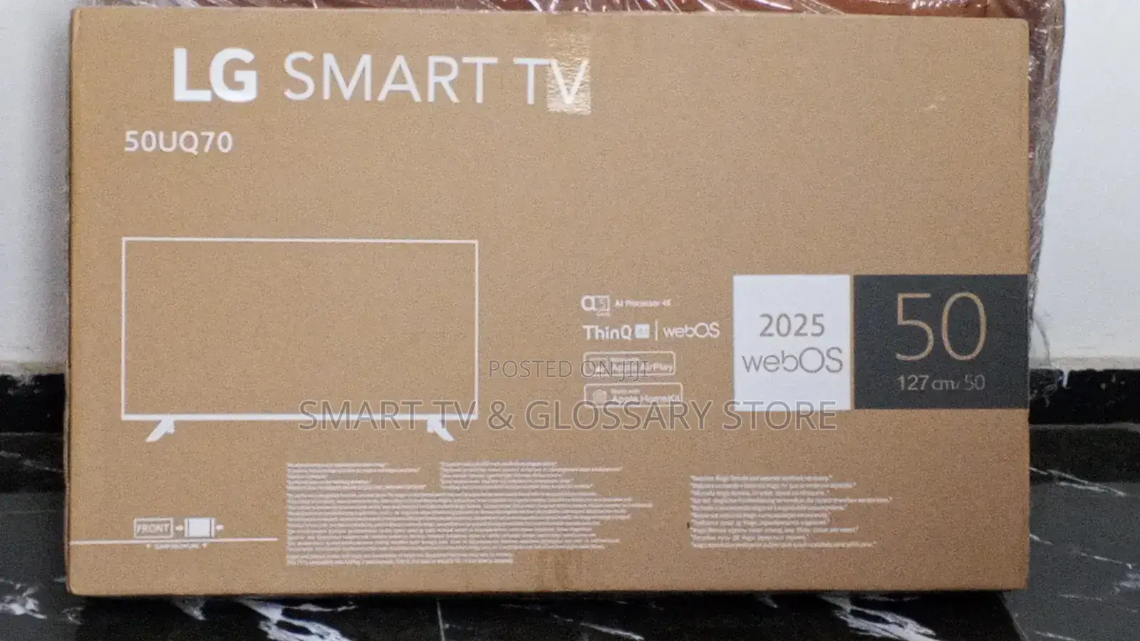 50 Inches Lg Smart Tv With Ai Processor 4k Apple Air Play