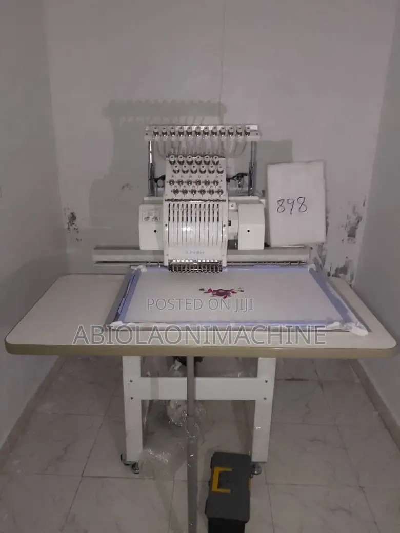 1-Head 12-Needle Monogram / Embroidery Machine (400×600mm)