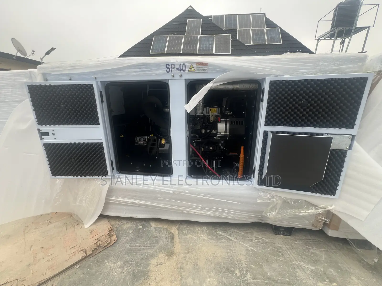 Brand New 40kva Perkins Soundproof Generator Diesel Engine 100% Copper