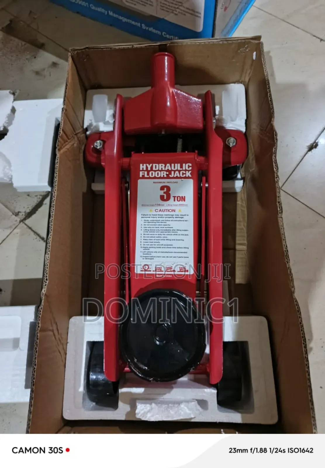 Hydraulic Floor Jack 3 Tons Heavy Duty