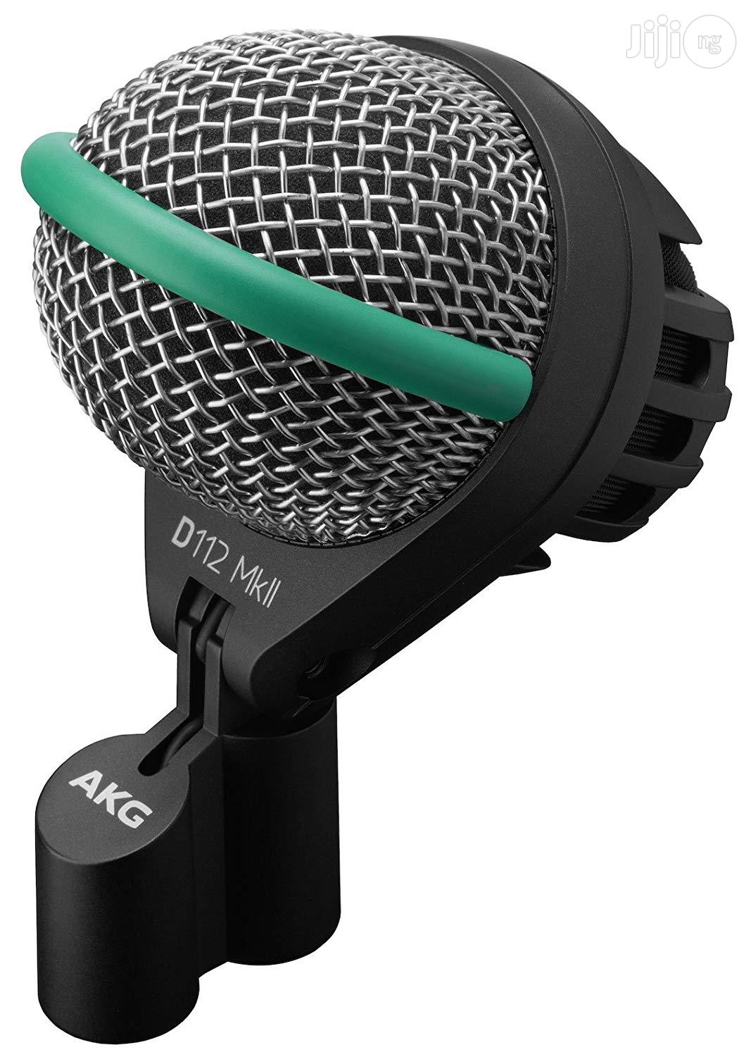 AKG D112 MKII Professional Dynamic Bass Drum Microphone.