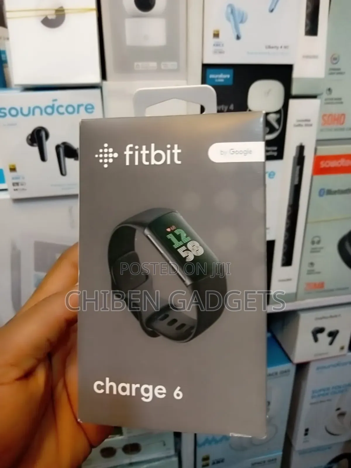 Fitbit Charge 6 Fitness Tracker With Google App, Heart Rate on Experi