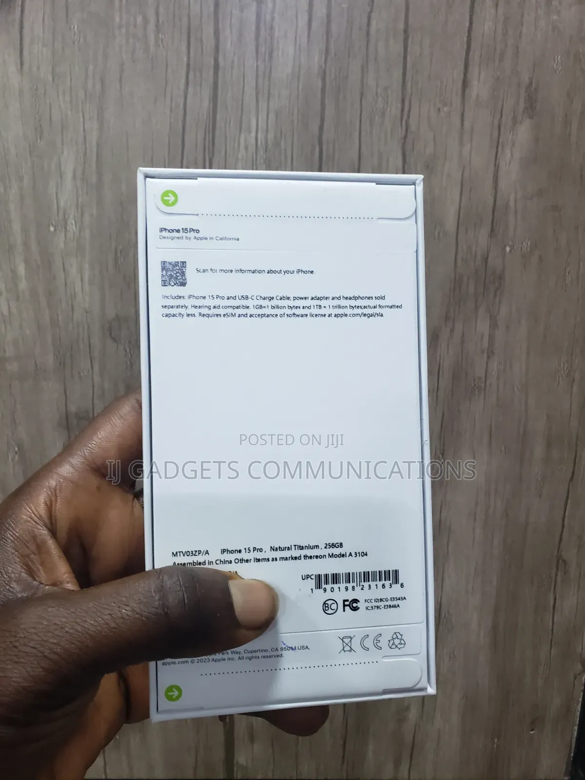New Apple iPhone 15 Pro 256 GB Gray