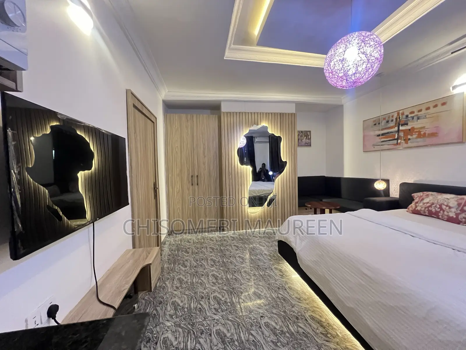 Furnished Studio Apartment in Garki for rent