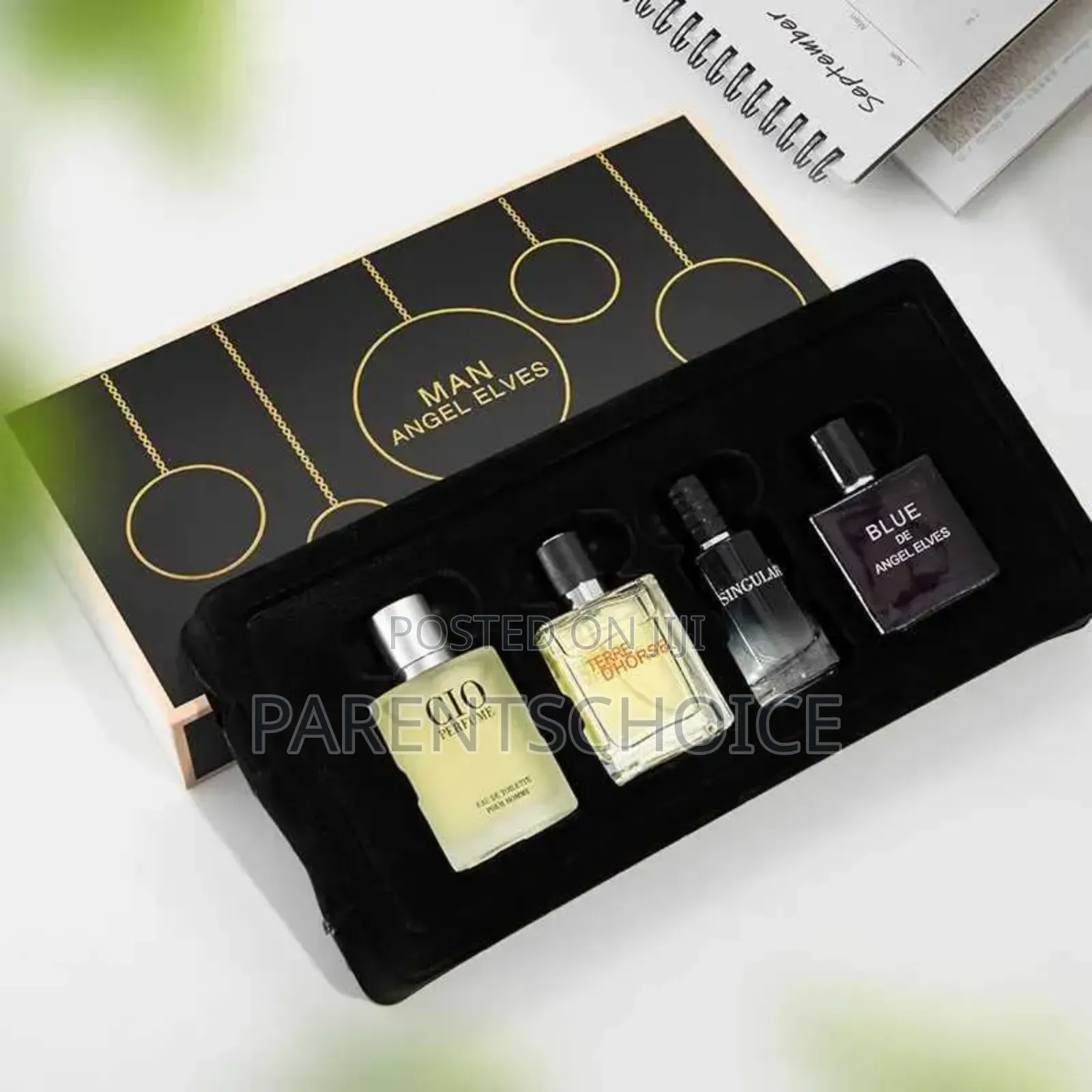 Man Angel Elves-Azure Earth Men's 4 Pieces Gift Set