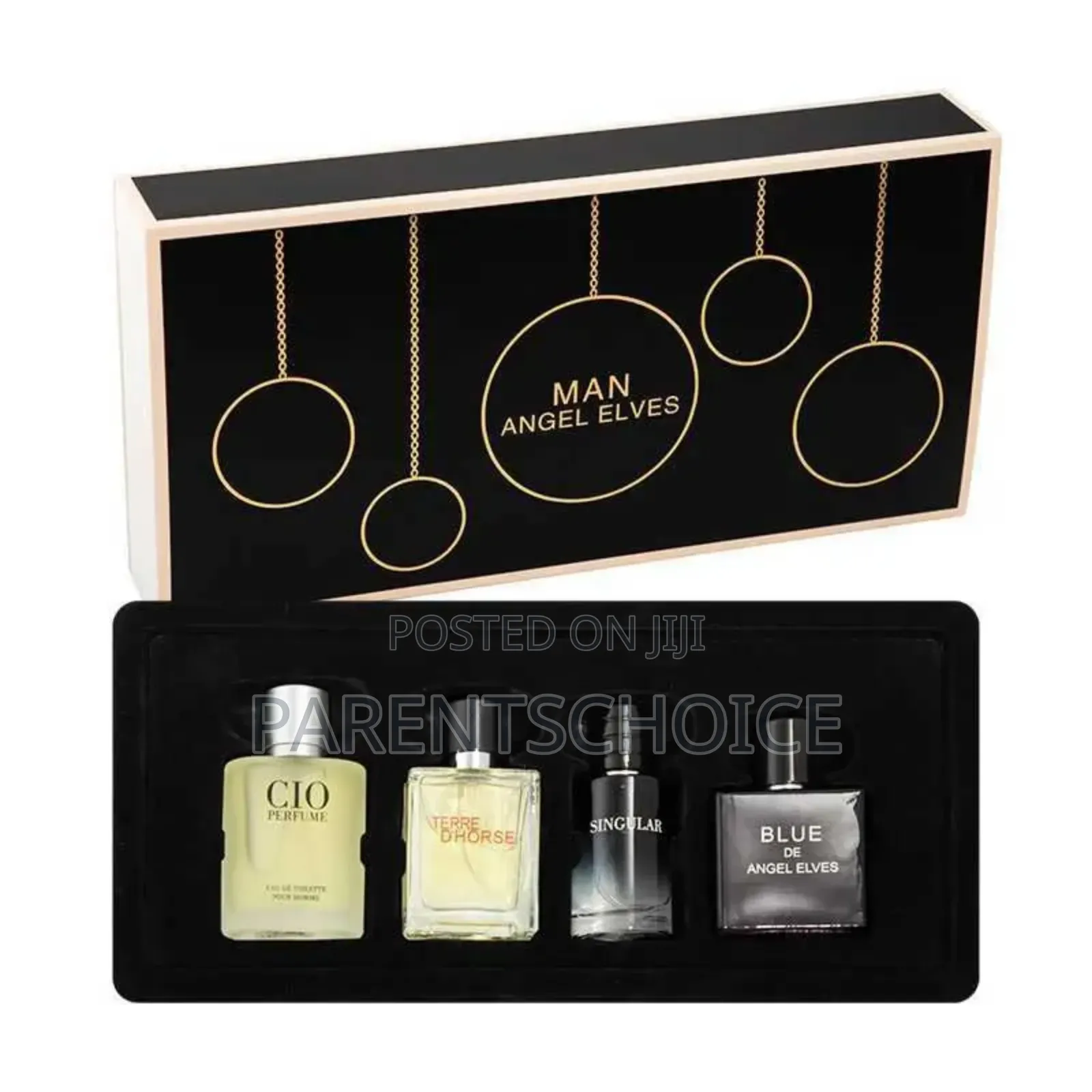 Man Angel Elves-Azure Earth Men's 4 Pieces Gift Set