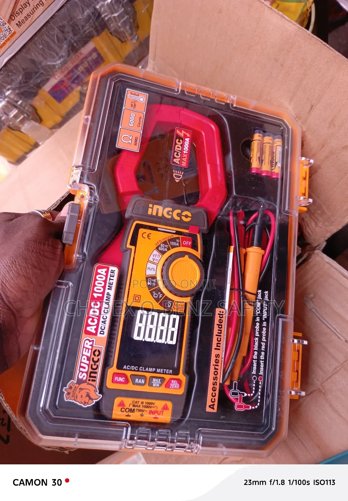 Ac/Dc Digital Clamp Miter