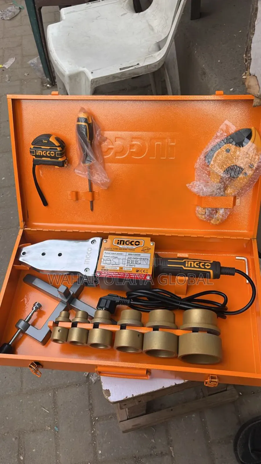 Ingco Plastic Tube Welding Tool 1500w (20–63mm)