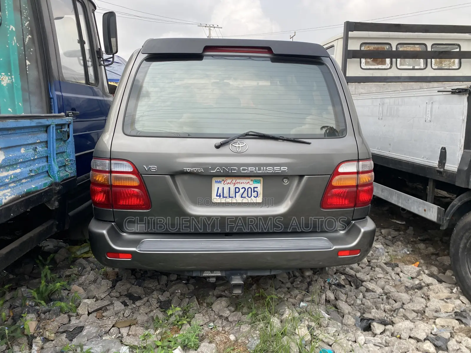 Toyota Land Cruiser 2004 Gray