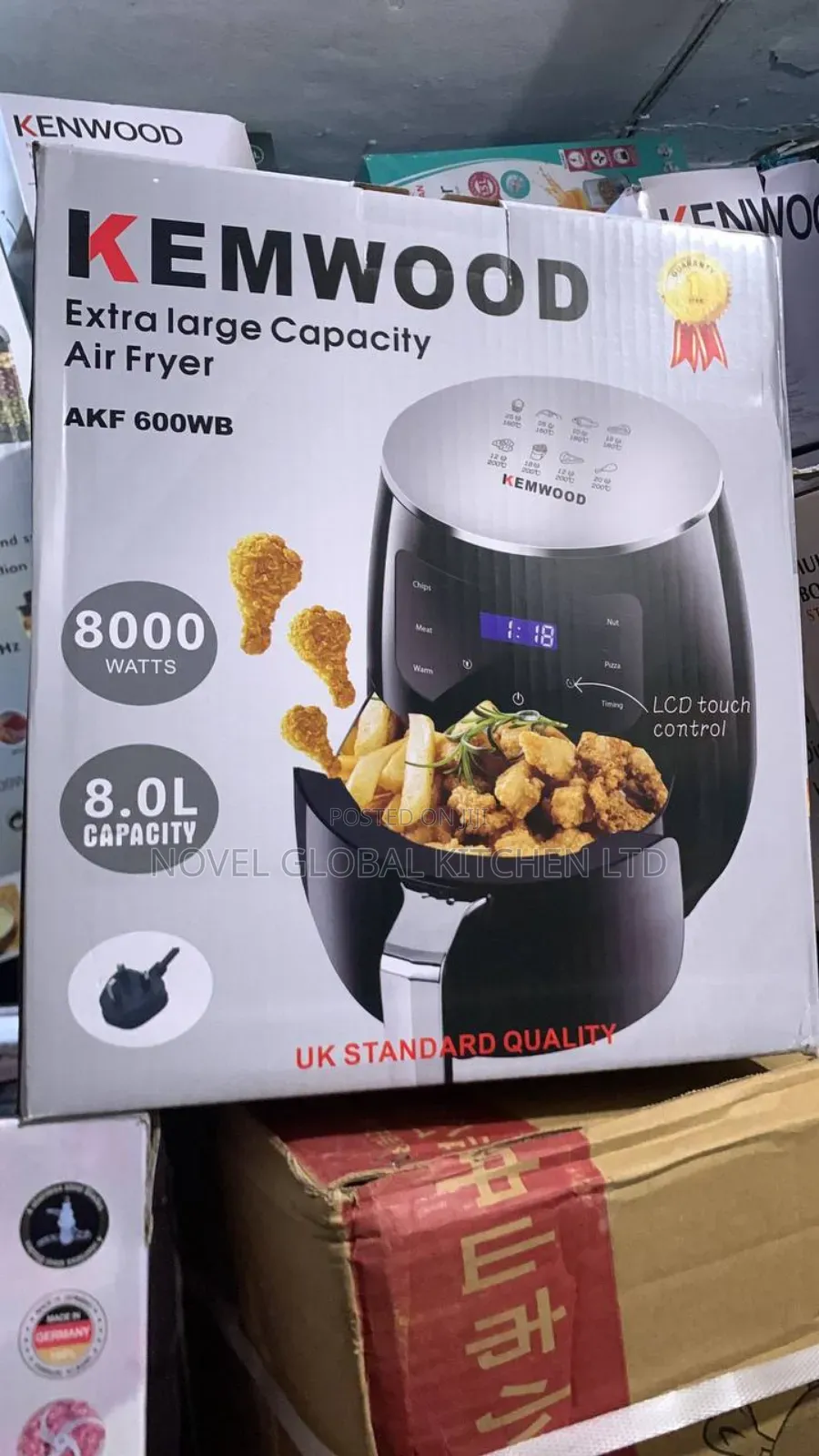 8.0l Large Capacity Kenwood Airfryer