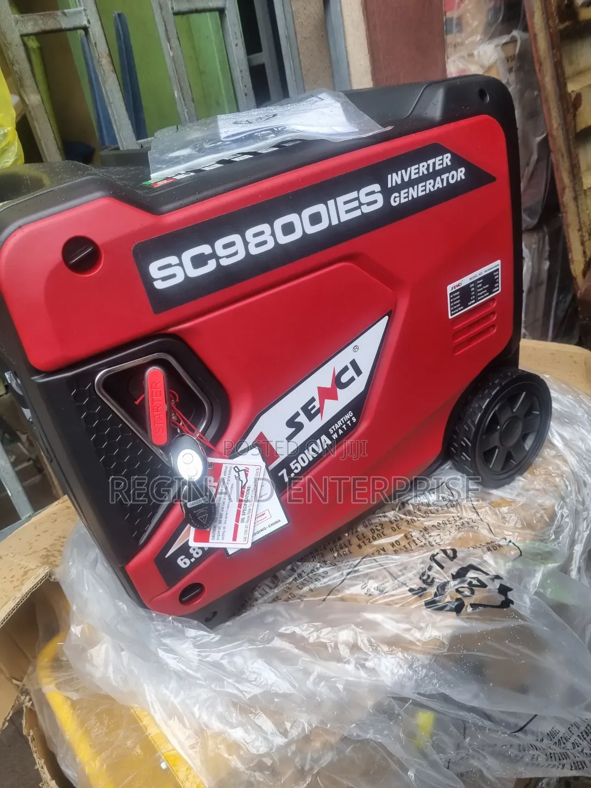 Senci Inverter 7.5kva Inverter Generator Remote Control