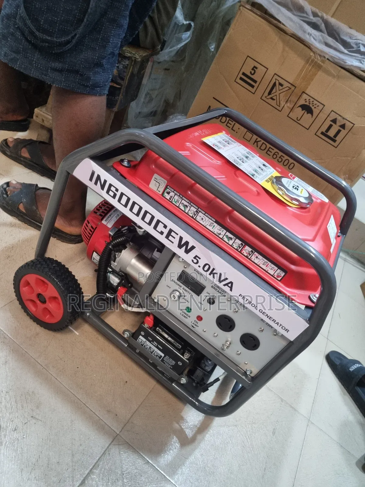 Ipower 5kva Petrol Generator Model 6000