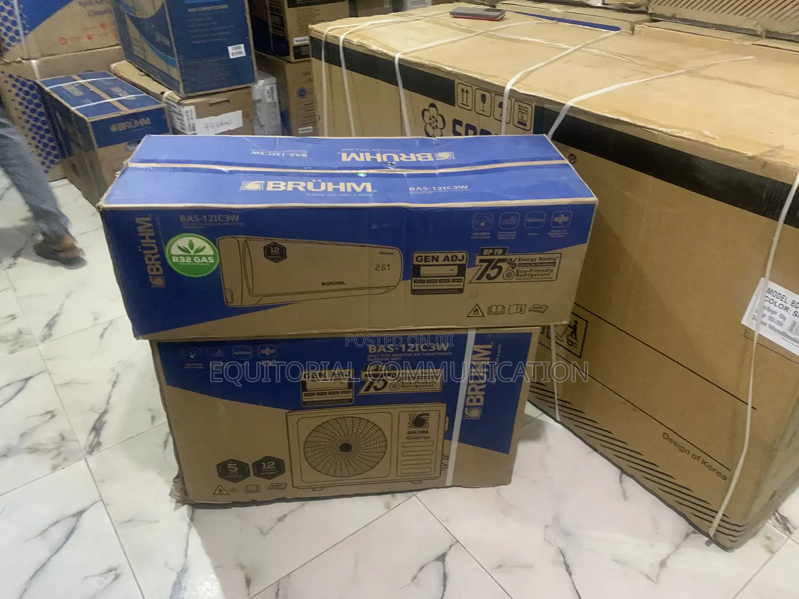 Bruhm 1.5hp Smart Inverter Split Air Conditioner