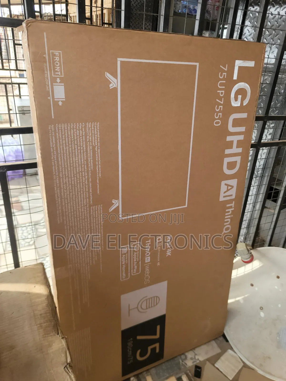 Original 75 Inches LG Smart Framless TV