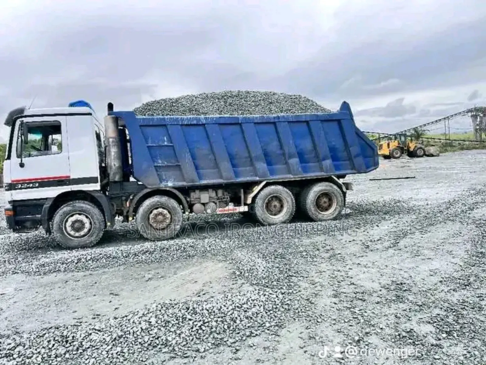 Iron Chippings and Granite, All Materials Are Available