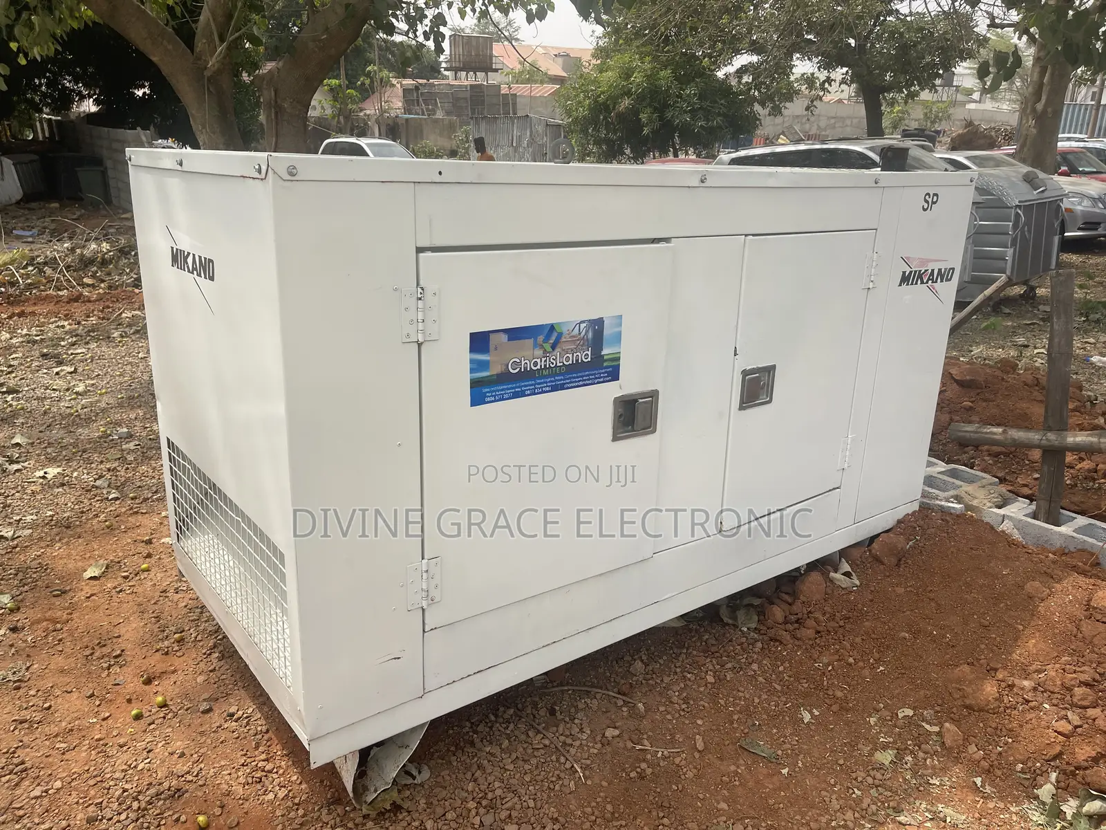 Used 30kva Mikano Diesel Soundproof Original Engine Generator