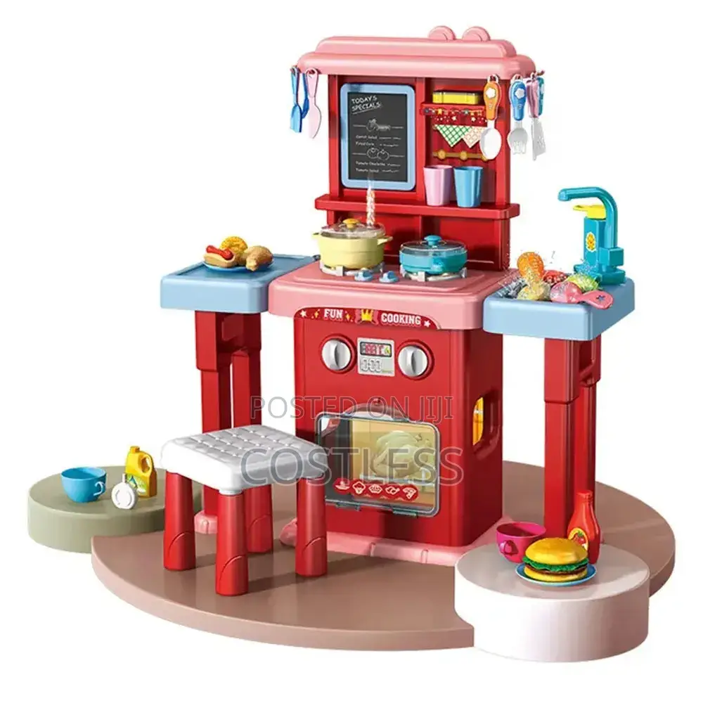 Spraying Kitchen Cooking Toy Playset.