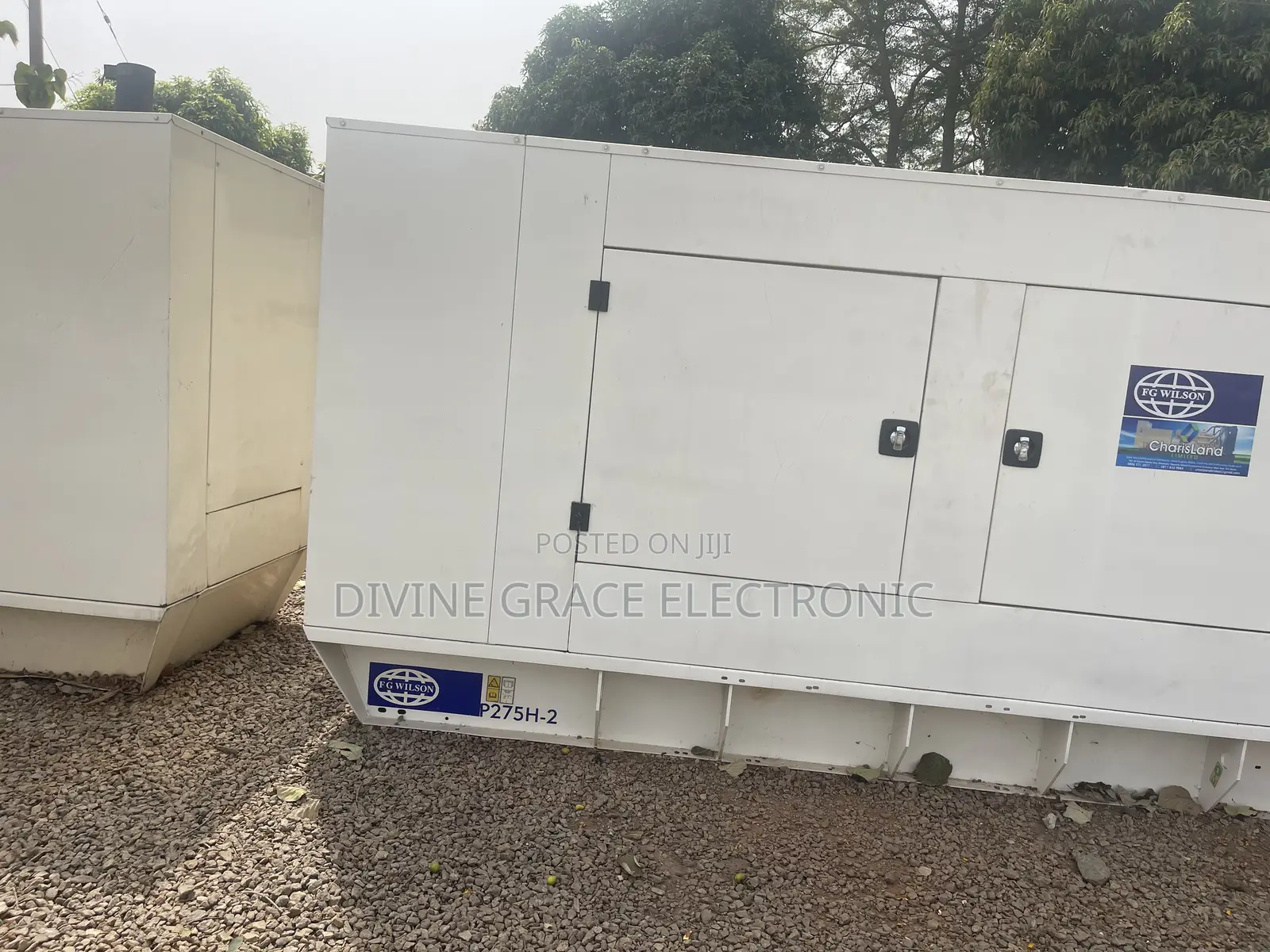 275kva Used Fg Wilson Soundproof Diesel Original Engine Generator
