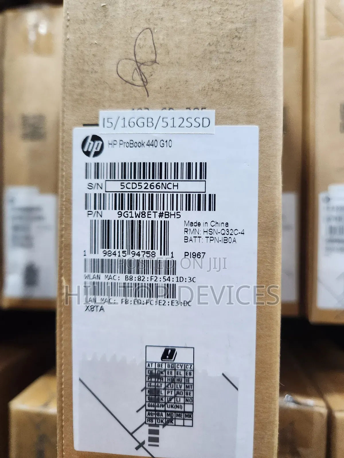 New Laptop HP ProBook 440 G10 16GB Intel Core i5 SSD 512GB