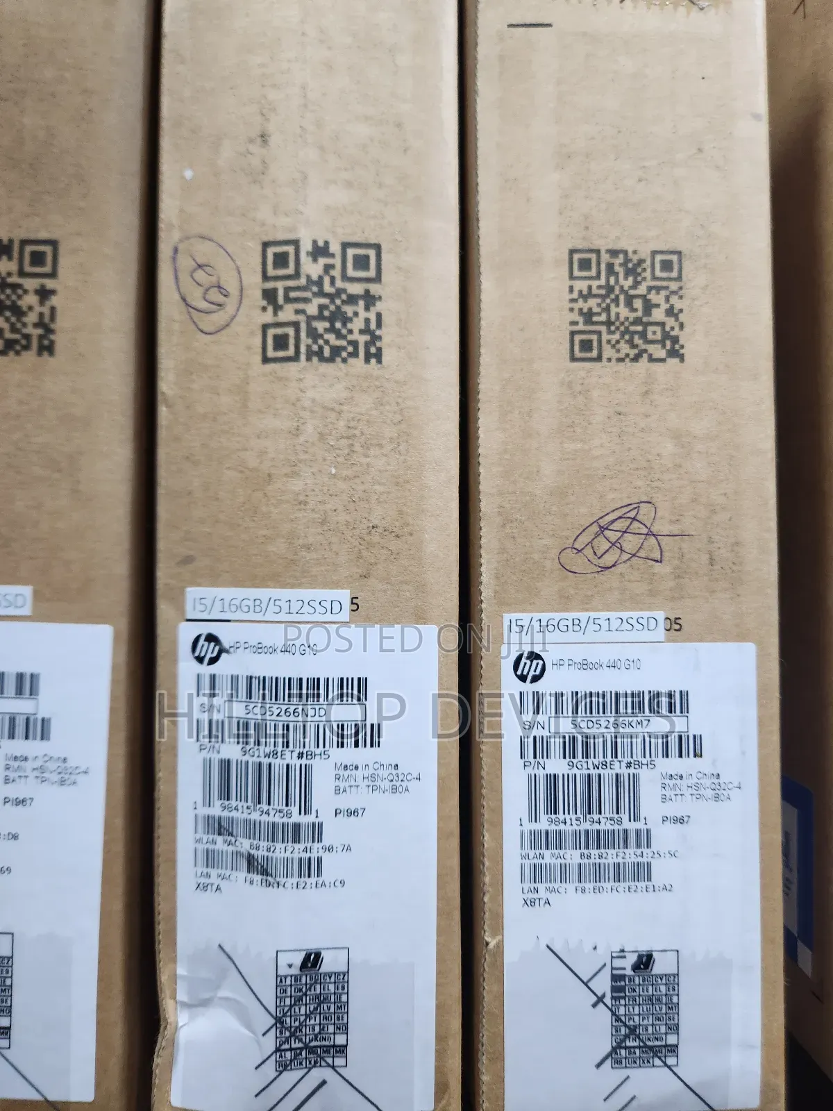 New Laptop HP ProBook 440 G10 16GB Intel Core i5 SSD 512GB