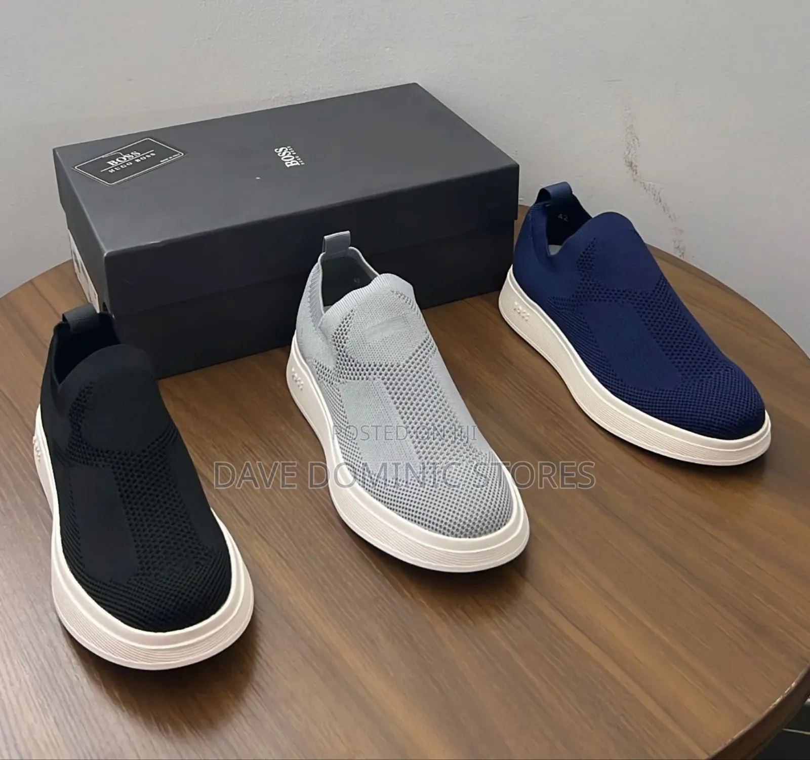 New Hugo Boss Slip on Sneakers