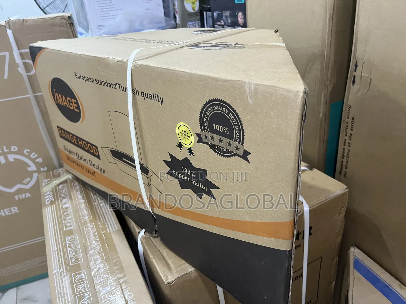 Image 90cm Cooker Hood With Strong Suction Motor (Im-90c-Bs)