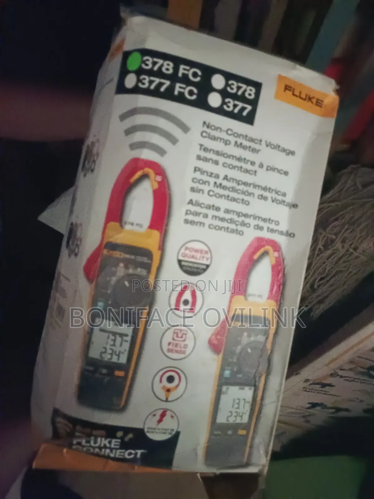 Fluke 378 Fc Clamp Meter