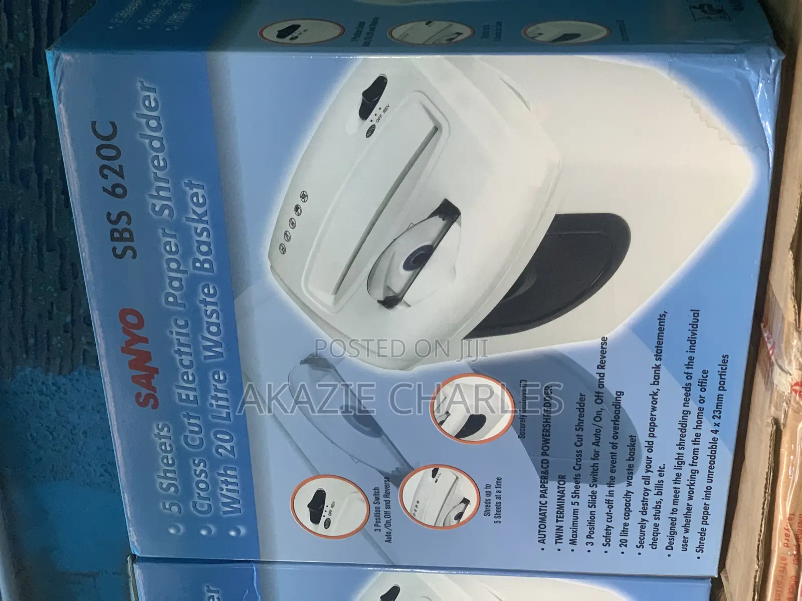 Sanyo Sbc650 C Paper Shredder