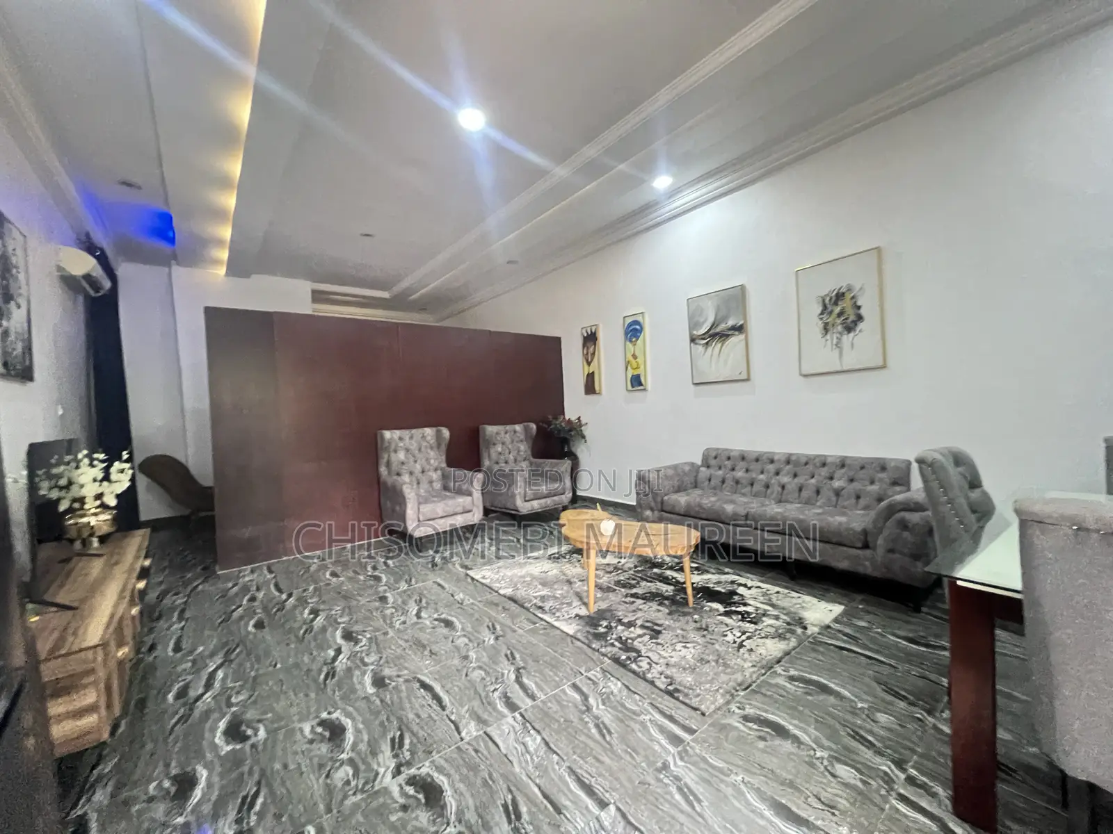 Furnished 1bdrm Room & Parlour in Garki for rent