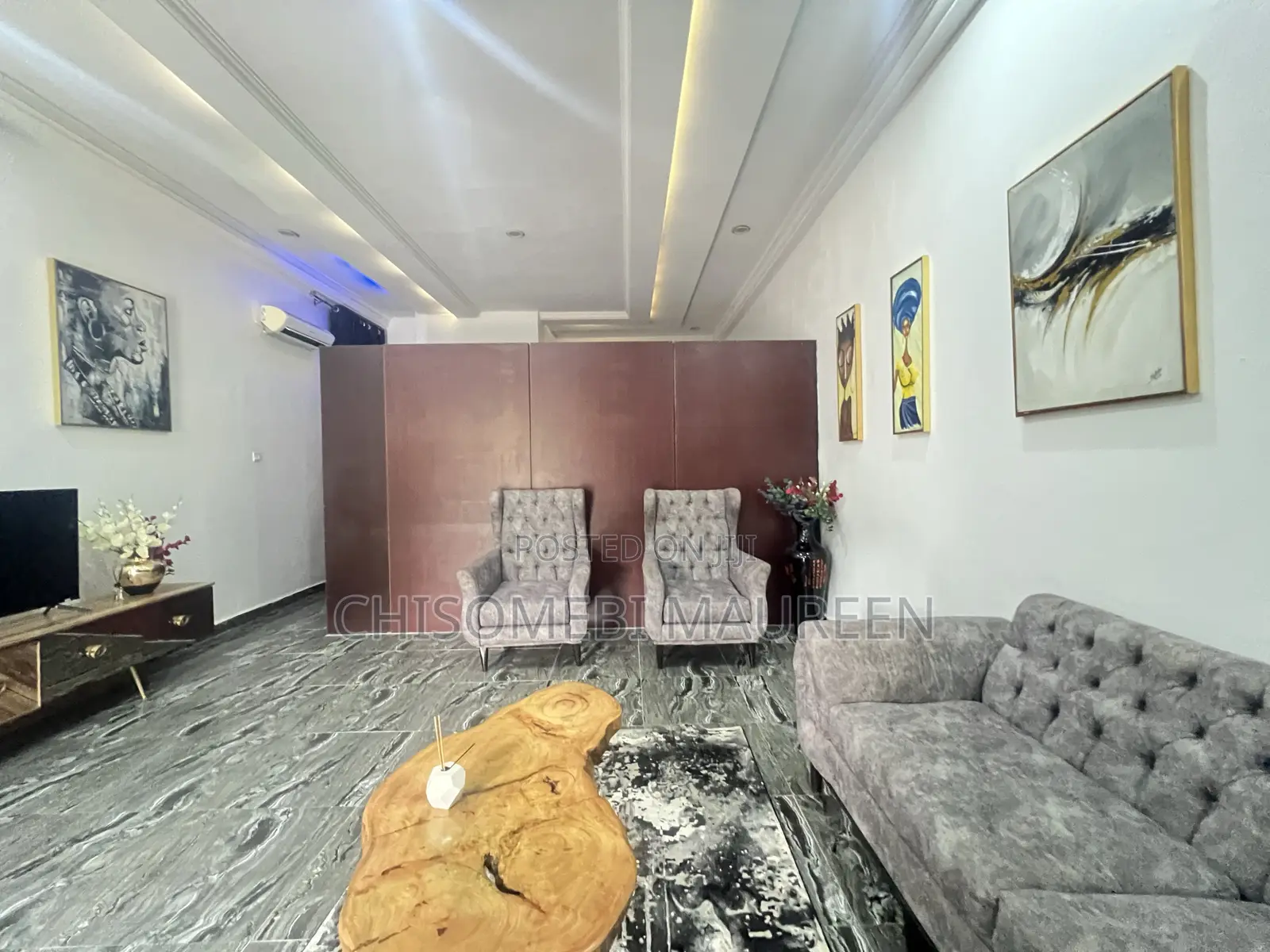 Furnished 1bdrm Room & Parlour in Garki for rent
