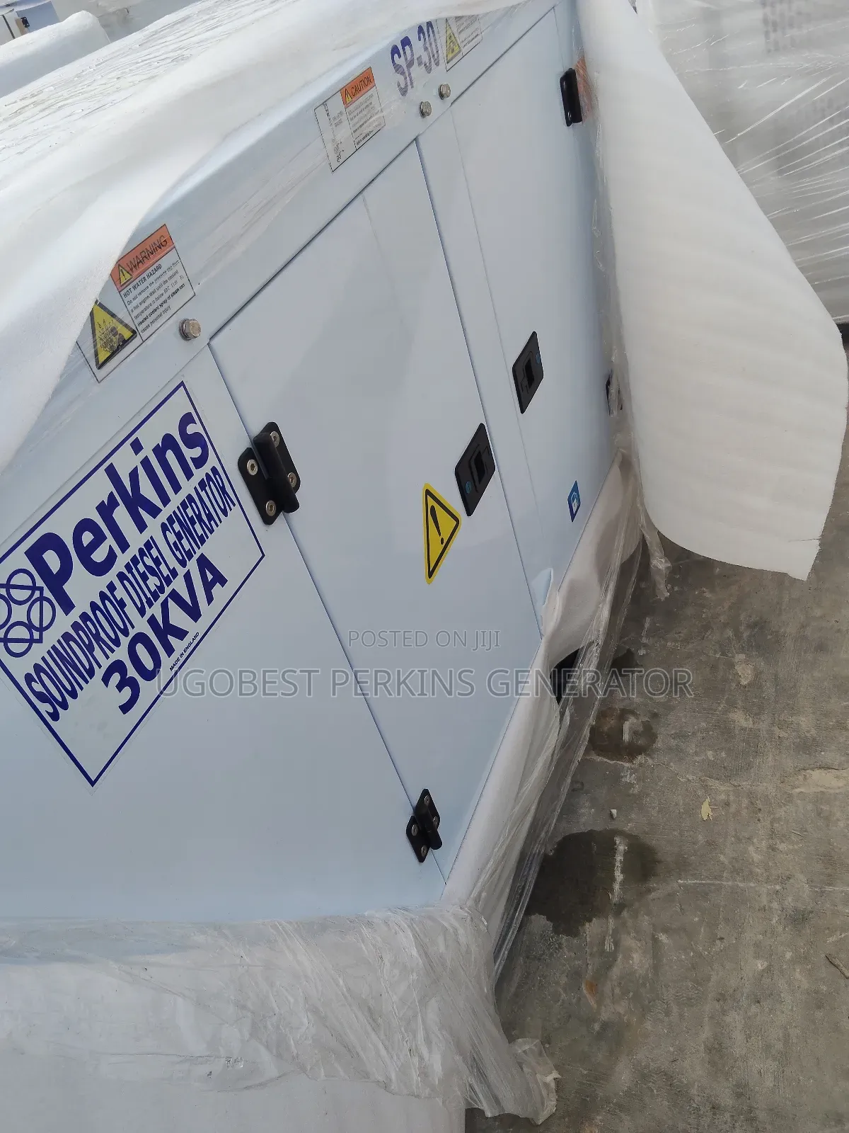 30kva Perkins Soundproof Generator Available In Store 💯 Copper Coil