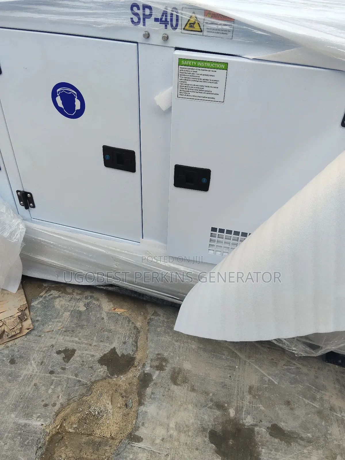 40kva Perkins Soundproof Generator 💯 Copper Coil Available In Store